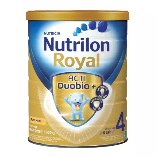 NUTRILON ROYAL 4 MADU SUSU PERTUMBUHAN BUBUK 800 G NUTRILON ROYAL 4 MADU SUSU PERTUMBUHAN BUBUK 800 G