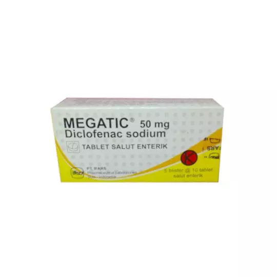 MEGATIC 50 MG 10 TABLET MEGATIC 50 MG 10 TABLET