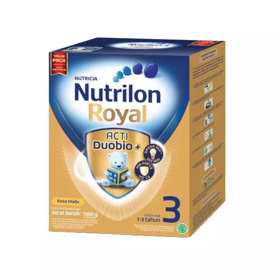 NUTRILON ROYAL 3 MADU SUSU PERTUMBUHAN BUBUK 1800 GR NUTRILON ROYAL 3 MADU SUSU PERTUMBUHAN BUBUK 1800 GR
