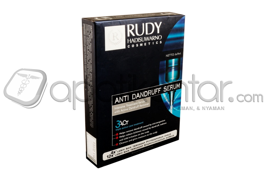 RUDY HADISUWARNO ANTI DANDRUFF SERUM 9 ML 6 BOTOL RUDY HADISUWARNO ANTI DANDRUFF SERUM 9 ML 6 BOTOL
