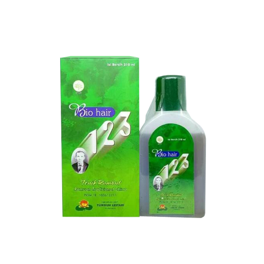 Bio Hair 123 Tonic Rambut (Hijau) 210 ml Bio Hair 123 Tonic Rambut (Hijau) 210 ml