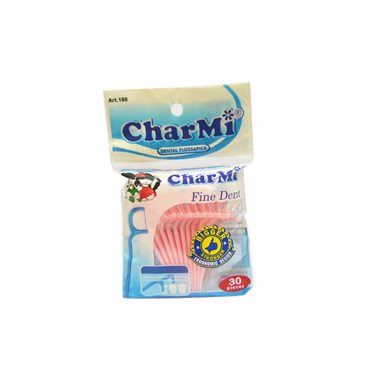 Char Mi Dental Floss & Pick Art 188 30 Pieces Char Mi Dental Floss & Pick Art 188 30 Pieces