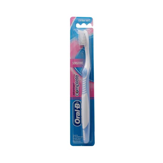 ORAL B ADV COMPLETE SENSITIVE EXTRA SOFT SIKAT GIGI ORAL B ADV COMPLETE SENSITIVE EXTRA SOFT SIKAT GIGI
