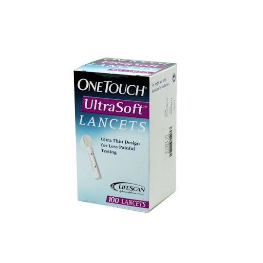 ONE TOUCH ULTRA SOFT LANCETS 100 PIECES ONE TOUCH ULTRA SOFT LANCETS 100 PIECES