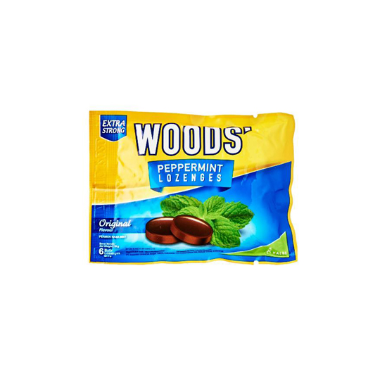 WOODS LOZENGES EXTRA STRONG 6 BUTIR WOODS LOZENGES EXTRA STRONG 6 BUTIR