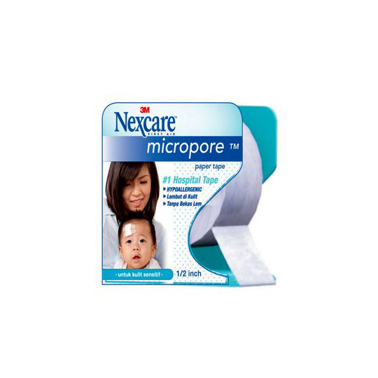 MICROPORE PLESTER ROLL 0.5 INCHI MICROPORE PLESTER ROLL 0.5 INCHI