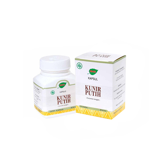 JAMU IBOE KUNIR PUTIH HERBAL 30 KAPSUL JAMU IBOE KUNIR PUTIH HERBAL 30 KAPSUL