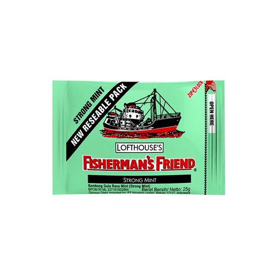 FISHERMAN'S FRIEND RASA STRONG MINT FISHERMAN'S FRIEND RASA STRONG MINT