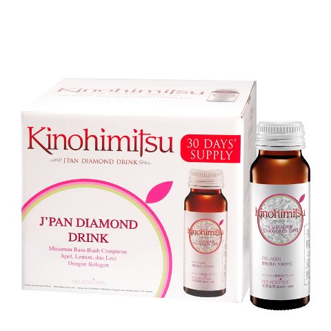 Kinohimitsu Collagen Diamond 5300 mg 16 Botol Kinohimitsu Collagen Diamond 5300 mg 16 Botol