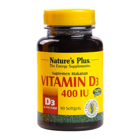 NATURE PLUS VITAMIN D3 400 IU KAPSUL NATURE PLUS VITAMIN D3 400 IU KAPSUL