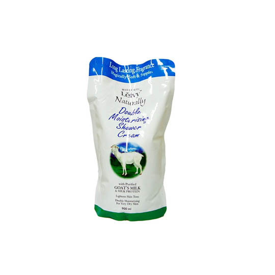 LEIVY SHOWER CREAM GOAT'S MILK REFILL 900 ML LEIVY SHOWER CREAM GOAT'S MILK REFILL 900 ML