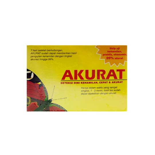 Akurat Test Kehamilan Strip Akurat Test Kehamilan Strip