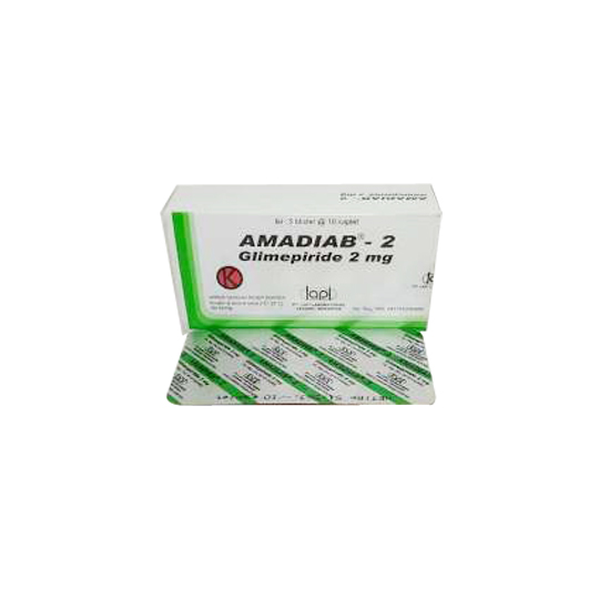 AMADIAB 2 MG 10 KAPLET AMADIAB 2 MG 10 KAPLET