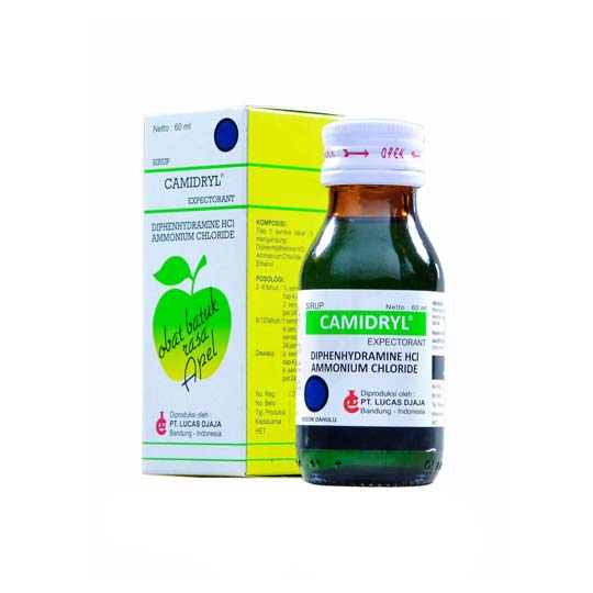 CAMIDRYL EXPECTORANT SIRUP 60 ML CAMIDRYL EXPECTORANT SIRUP 60 ML