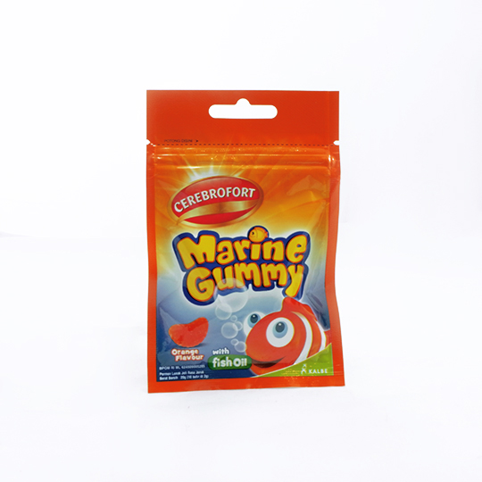 CEREBROFORT MARINE GUMMY ORANGE SACHET 10 TABLET CEREBROFORT MARINE GUMMY ORANGE SACHET 10 TABLET