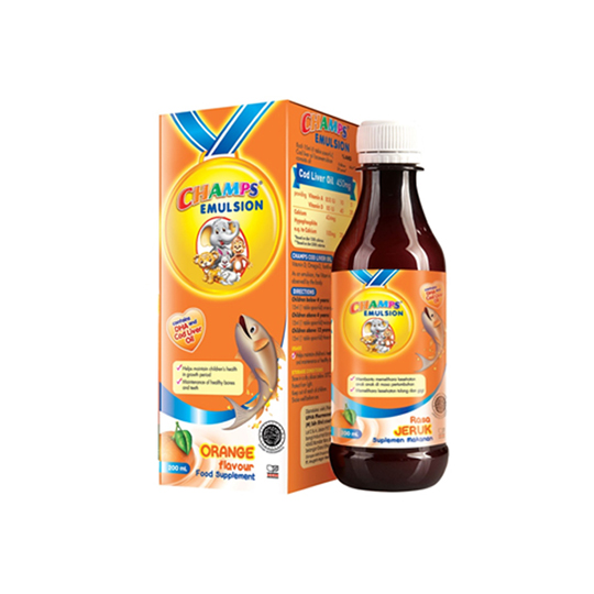 CHAMPS EMULSION ORANGE 200 ML CHAMPS EMULSION ORANGE 200 ML