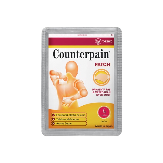 COUNTERPAIN PATCH 4 LEMBAR COUNTERPAIN PATCH 4 LEMBAR
