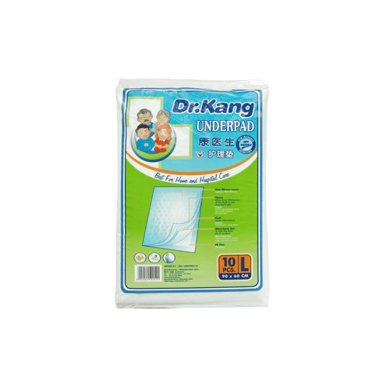 DR. KANG UNDERPAD LARGE (90X60CM) ISI 10 PCS DR. KANG UNDERPAD LARGE (90X60CM) ISI 10 PCS