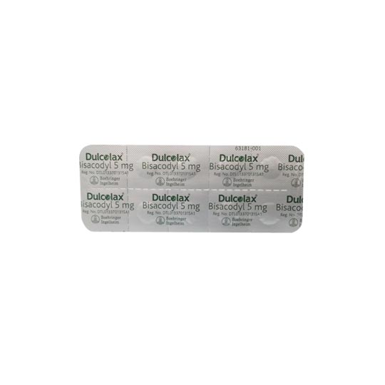 DULCOLAX 5 MG 10 TABLET DULCOLAX 5 MG 10 TABLET