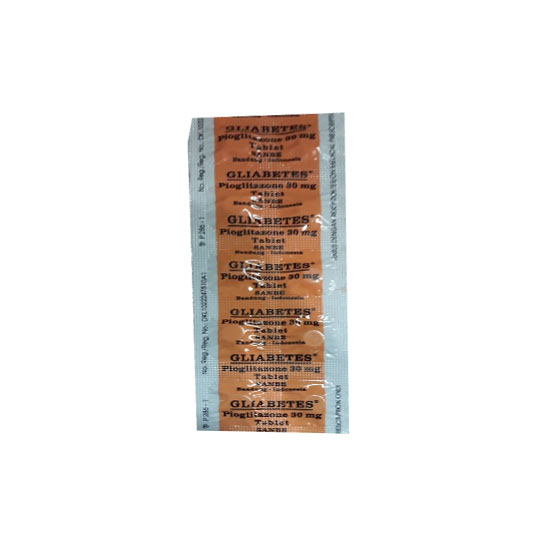 GLIABETES 30 MG 10 TABLET GLIABETES 30 MG 10 TABLET