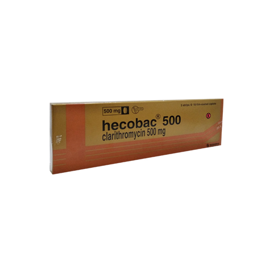 Hecobac Kaplet 500 mg Hecobac Kaplet 500 mg