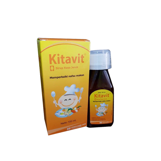 KITAVIT SIRUP ORANGE 100 ML KITAVIT SIRUP ORANGE 100 ML