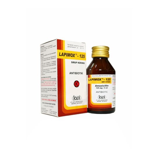 LAPIMOX 125 MG/ML SIRUP 60 ML LAPIMOX 125 MG/ML SIRUP 60 ML