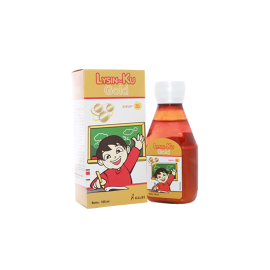 LYSIN-KU GOLD SIRUP 100 ML LYSIN-KU GOLD SIRUP 100 ML