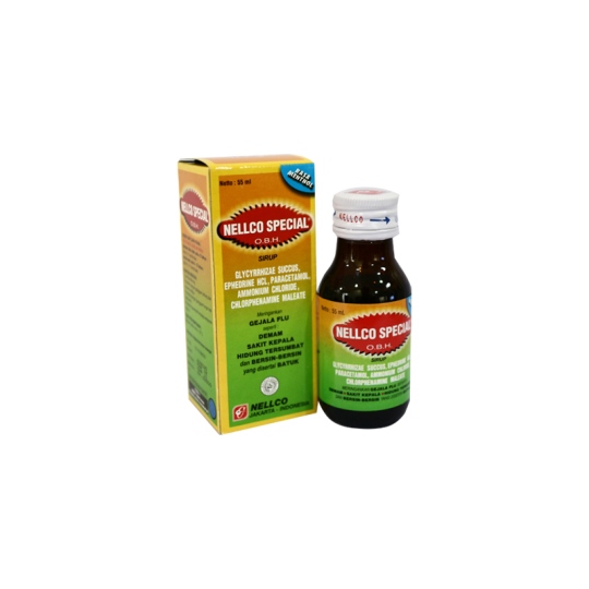 OBH NELLCO SPECIAL DEWASA MENTHOL SIRUP 55 ML OBH NELLCO SPECIAL DEWASA MENTHOL SIRUP 55 ML