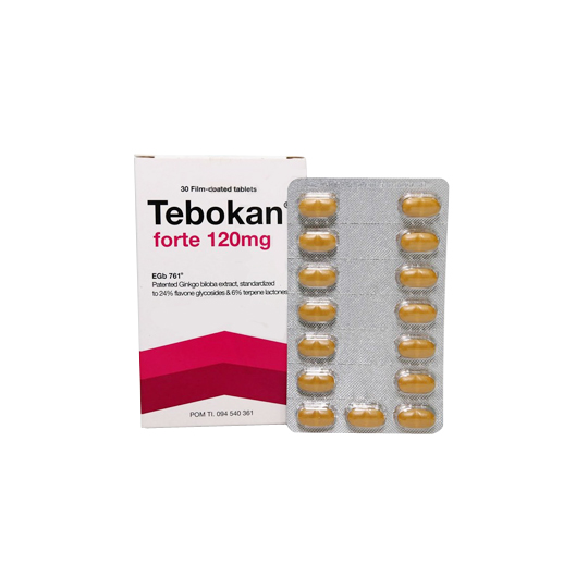 TEBOKAN FORTE 120 MG 15 TABLET TEBOKAN FORTE 120 MG 15 TABLET