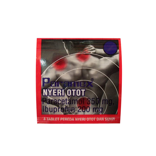 PARAMEX NYERI OTOT 4 TABLET PARAMEX NYERI OTOT 4 TABLET