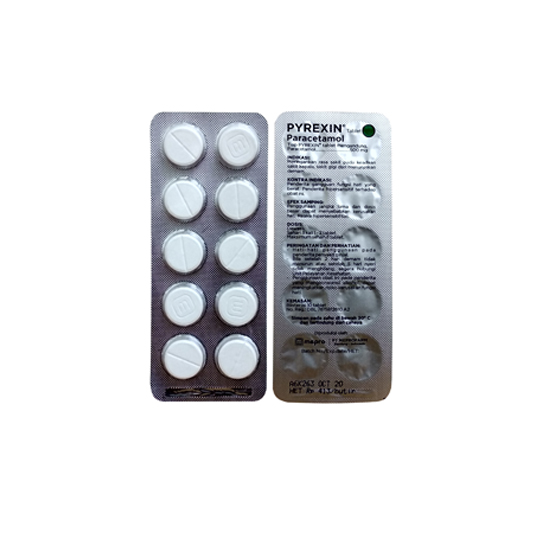 PYREXIN 500 MG 10 TABLET PYREXIN 500 MG 10 TABLET