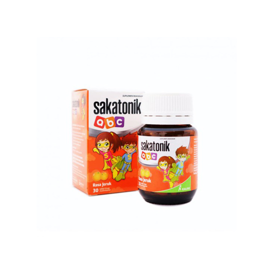 SAKATONIK ABC JERUK 30 TABLET SAKATONIK ABC JERUK 30 TABLET