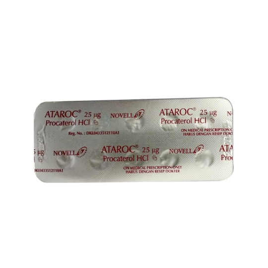 ATAROC 25 MCG 10 TABLET ATAROC 25 MCG 10 TABLET