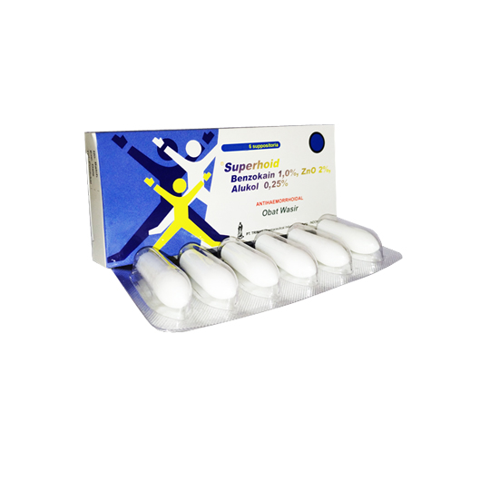 SUPERHOID SUPPOSITORIA SUPERHOID SUPPOSITORIA