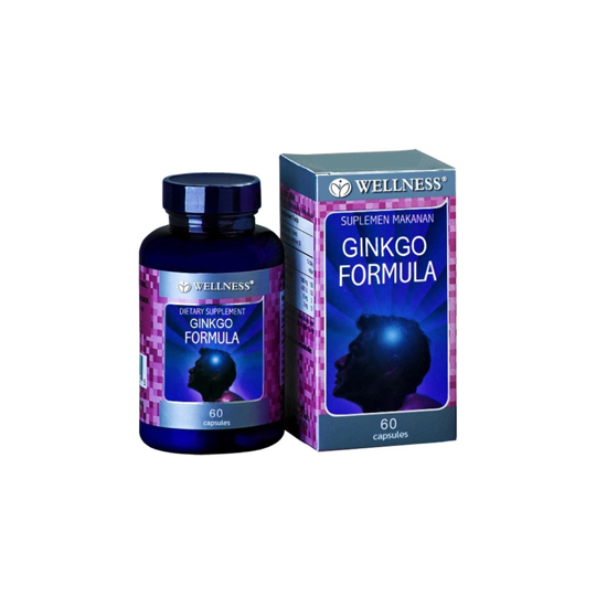 WELLNESS GINKGO FORMULA 60 KAPSUL WELLNESS GINKGO FORMULA 60 KAPSUL