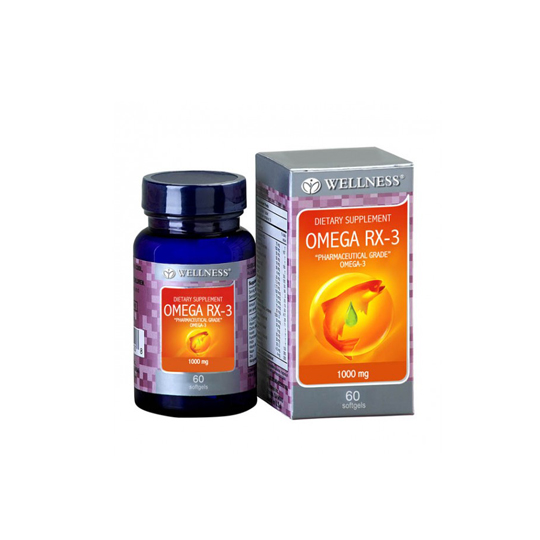WELLNESS OMEGA RX-3 60 KAPSUL WELLNESS OMEGA RX-3 60 KAPSUL