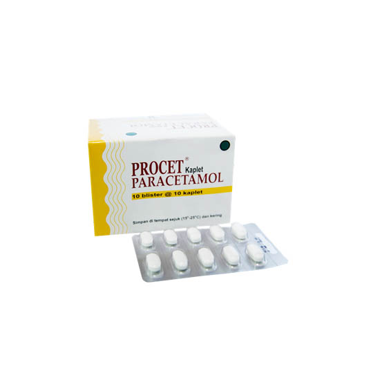 Procet 500 mg 10 Tablet Procet 500 mg 10 Tablet