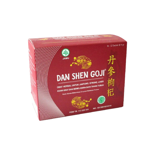 DAN SHEN GOJI 12 SACHET DAN SHEN GOJI 12 SACHET