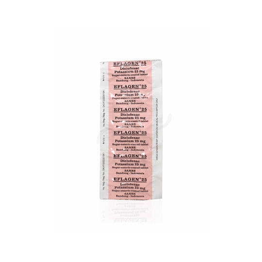 EFLAGEN 25 MG 10 TABLET EFLAGEN 25 MG 10 TABLET
