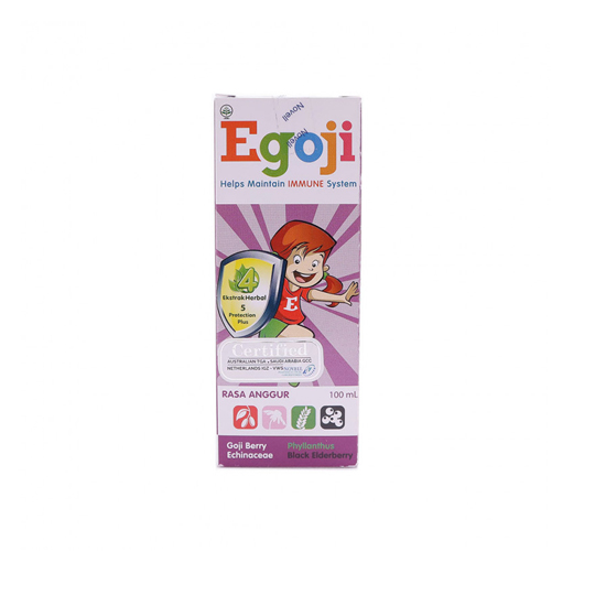 EGOJI SIRUP RASA ANGGUR 100 ML EGOJI SIRUP RASA ANGGUR 100 ML