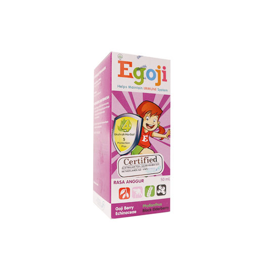 EGOJI SIRUP RASA ANGGUR 50 ML EGOJI SIRUP RASA ANGGUR 50 ML