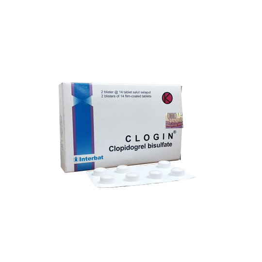 CLOGIN 14 TABLET 75 MG CLOGIN 14 TABLET 75 MG