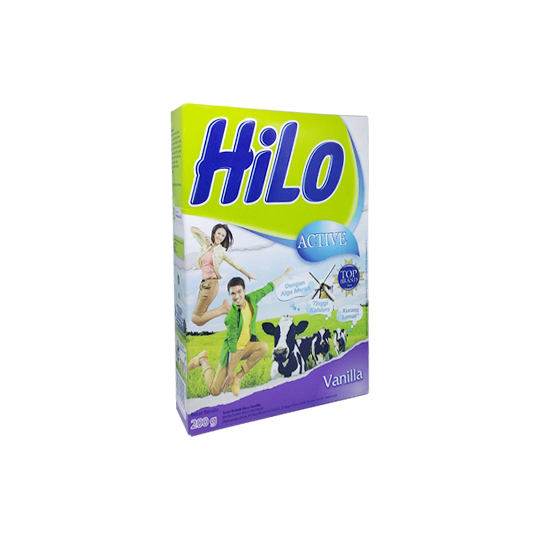 HILO ACTIVE RASA VANILLA 200 G HILO ACTIVE RASA VANILLA 200 G