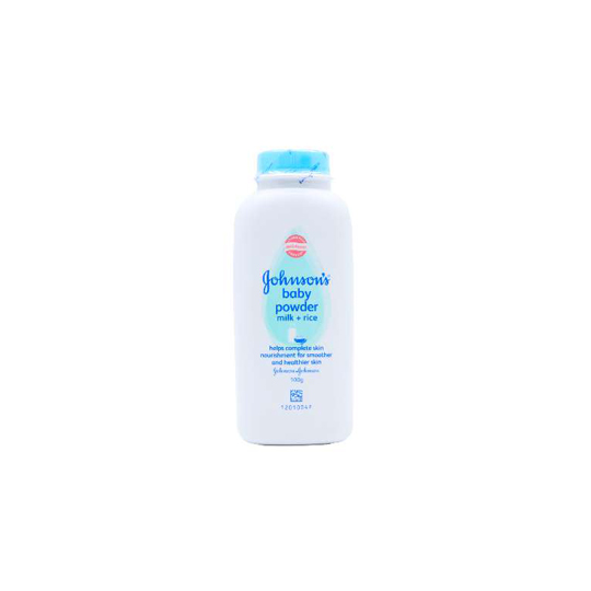 JOHNSON'S BABY POWDER MILK + RICE 100 GRAM JOHNSON'S BABY POWDER MILK + RICE 100 GRAM