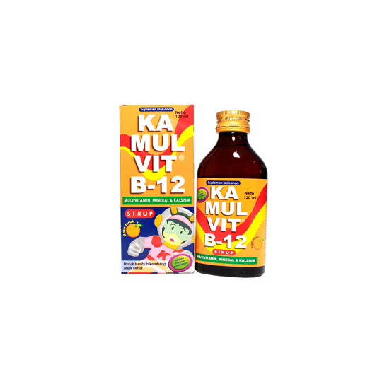 KAMULVIT B12 SIRUP 120 ML KAMULVIT B12 SIRUP 120 ML