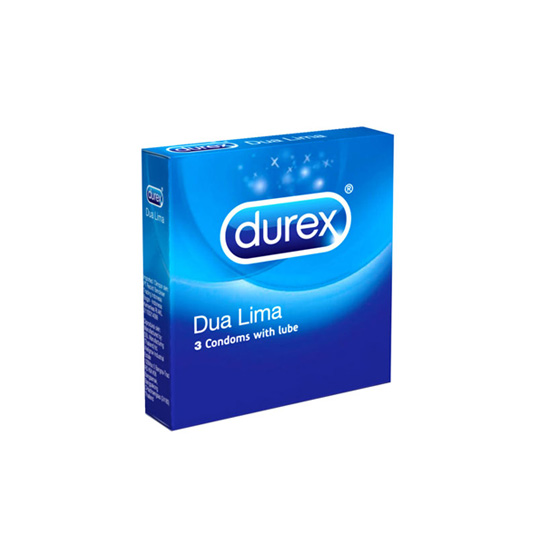 KONDOM DUREX DUA LIMA ISI 3 KONDOM DUREX DUA LIMA ISI 3