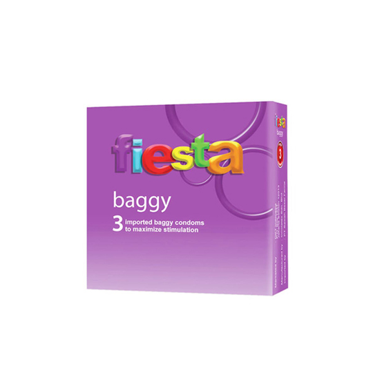 KONDOM FIESTA BAGGY ISI 3 KONDOM FIESTA BAGGY ISI 3