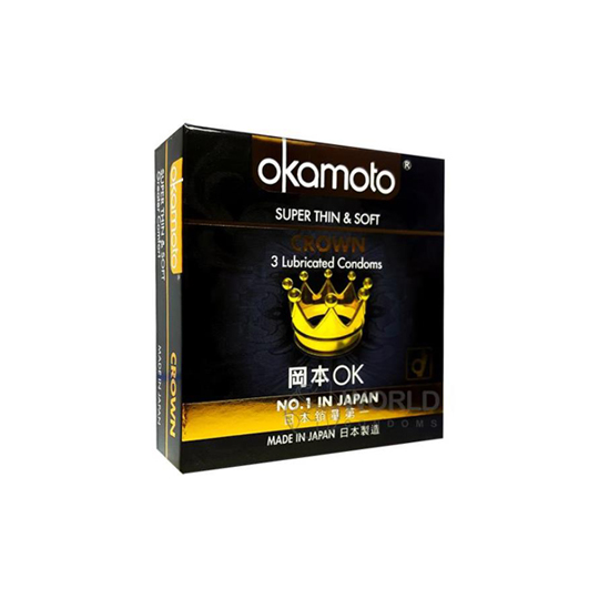 KONDOM OKAMOTO CROWN ISI 3 KONDOM OKAMOTO CROWN ISI 3