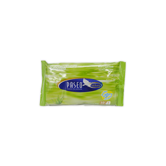 PASEO WET TISSUE PILLOW BAG 10 LEMBAR PASEO WET TISSUE PILLOW BAG 10 LEMBAR